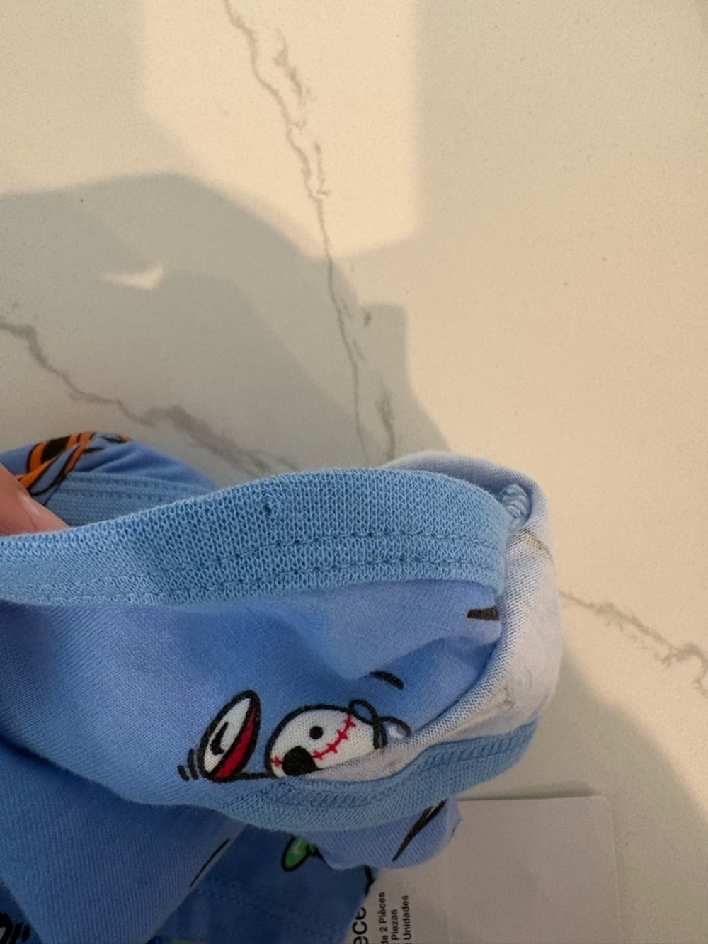 Nike Baby Blue Sports Print (NWT) & White Nike Logo Bodysuit Lot 3M - Picture 3 of 4